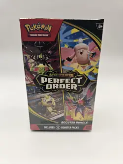 Pokemon Mega Evolution Perfect Order Booster Bundle New/Sealed Ships Out Fast - Image 1