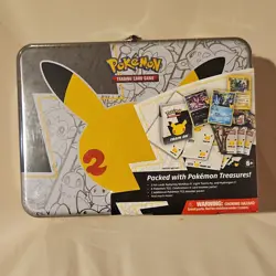 Pokemon Celebrations Collector Chest 25th Anniversary Sealed Promo Kit - Image 1