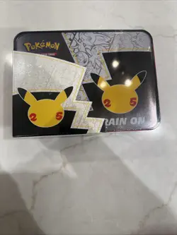 Pokemon TCG Celebrations 25th Anniversary Collector Chest Lunchbox Tin Sealed 820650809415 - Image 3