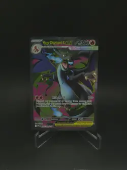 Mega Charizard X ex (#109/094) - Holofoil ME - Phantasmal Flames NM Pokemon - Image 1