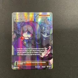 Pokemon Hex Maniac Trainer Supporter Full Art Holo 75a/98 XY Alternate Art MP - Image 1