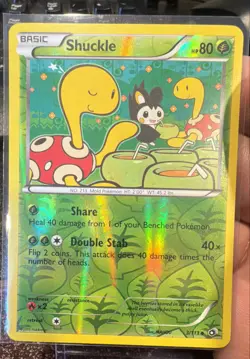 Shuckle 3/113 Legendary Treasures Reverse Holo 2013 Pokemon - Image 1