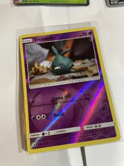 Trubbish (Reverse Holo) - SM - Guardians Rising 50/145 LP Pokemon TCG - Image 1