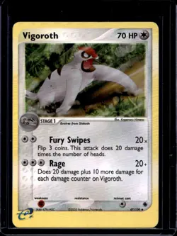 2003 Pokemon EX Ruby & Sapphire Vigoroth #47/109 - Image 1