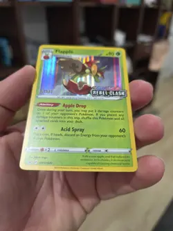 FLAPPLE POKEMON SWSH STAFF PROMO REBEL CLASH PRERELEASE SWSH022 NM-MINT - Image 3