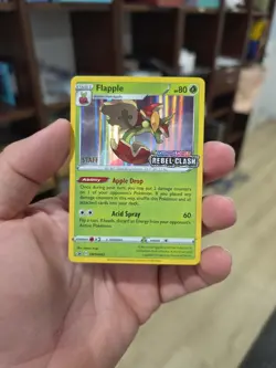 FLAPPLE POKEMON SWSH STAFF PROMO REBEL CLASH PRERELEASE SWSH022 NM-MINT - Image 4