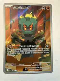 Marshadow 146/132 Me01: Mega Evolution Holo rare illustration POKEMON TCG - Image 1