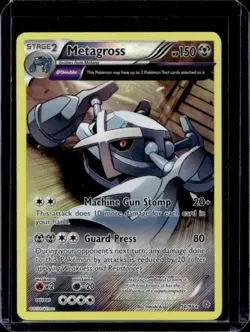 2015 Pokemon XY Ancient Origins Metagross #50/98 - Image 1