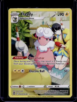 2022 Pokemon SWSH Silver Tempest Flaaffy Trainer Gallery Holo #TG03/TG30 - Image 1