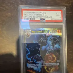 Pokemon Mega Charizard X ex 125/094 Phantasmal Flames Special Illustration Rare… - Image 2