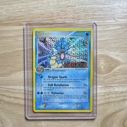 Pokemon Gyarados 8/107 EX Deoxys Reverse Holo Rare 90 HP English 2005 - Image 1