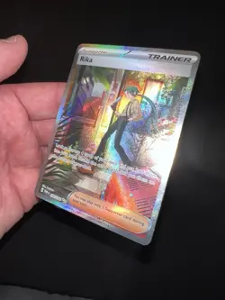 Pokemon TCG Rika Paradox Rift 258/182 Holo Special Illustration Rare NM+ - Image 4