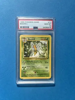 Pokemon Base Set - Beedrill 017/102 - PSA 10 - Image 1