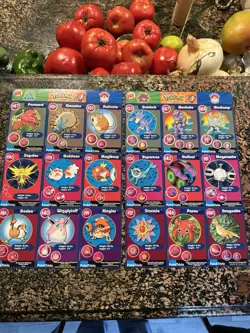 Vintage 1999 Pokemon Movie Poketrivia Burger King Uncut Sheets (2x) 💎💎 - Image 3