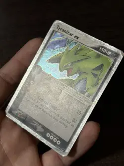 Pokemon TCG “Tyranitar ex” 017/017 POP Series 1 Ultra Rare Holo 2004 - Image 5