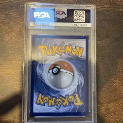 PSA 9 MINT Pokemon Mega Charizard X ex Gold 130/094 Phantasmal Flames English - Image 3