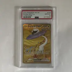 2024 Pokemon Raging Bolt EX 218/162 Temporal Forces Hyper Rare gold 🔥 PSA 10 🔥 - Image 1