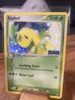 Bayleef 35/115 Pokemon Unseen Forces Stamped Reverse Holo NM - Image 1