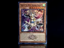 Noh-P.U.N.K. Rising Scale BLMM-EN050 (Ultra Rare) Yugioh Battles of Legend Monst - Image 1