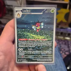 Pokemon Ledian Illustration Rare Holo SV07 Stellar Crown 144/142 HP 90 - Image 1