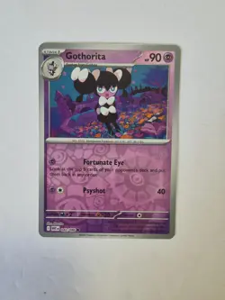 Gothorita 042/086 Common SV: White Flare Pokemon Reverse Holo Near Mint - Image 1
