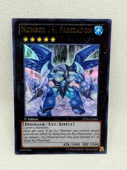 Yugioh! Number 19: Freezadon - ZTIN-EN003 - Ultra Rare - 1st Edition - NM - Image 1