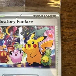 Pokemon TCG Pokemon League Promo Celebratory Fanfare ACE TRAINER 2025 SEALED! - Image 4