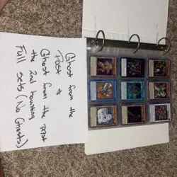 Yugioh Ghost from The Past 1 & 2 Complete Set- GFTP-EN 1st Edition NM (NO GHOST) - Image 1