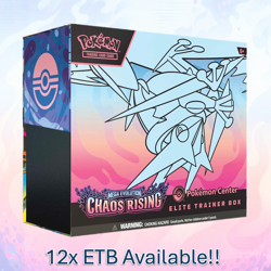 Pokemon Chaos Rising Pokemon Center ETB Mega Evolution - 12x ETBs - PRESALE 🔥 - Image 1
