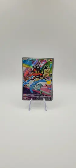 Pokemon TCG: Litten MEP044 First Partner Illustration Black Star Promo - NM - Image 2