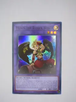 Munin The Runick Wings TAMA-EN038 1st Ed NM | YuGiOh Tactical Masters - Image 1