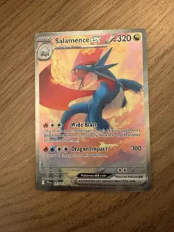 Salamence EX SIR 187/159 Pokemon TCG Journey Together *NM* - Image 1