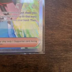 Pokemon Perrin Full Art Ultra Rare Holo Trainer Twilight Masquerade 220/167 - Image 5