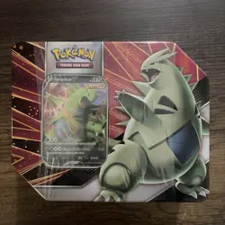 Pokemon TCG Tyranitar - V Strikers Tin Sealed - Image 1