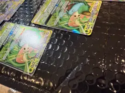 Pokemon Venusaur & Snivy GX 001/061 CSM2.5C Chinese RR Tag Team Holo NM - Image 3