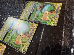 Pokemon Venusaur & Snivy GX 001/061 CSM2.5C Chinese RR Tag Team Holo NM - Image 4