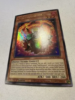 Yu-Gi-Oh! Soul Resonator SDCK-EN001 Ultra Rare 1st Edition Near Mint - Image 3