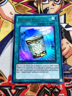 Instant Fusion lcgx-en095 1st Edition (MINT) Ultra Rare Yu-Gi-Oh! - Image 1