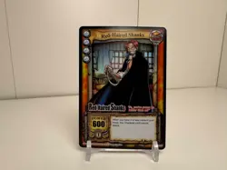 2005 One Piece CCG Red-haired Shanks CH005 SILVER Rare Foil Bandai - Image 3