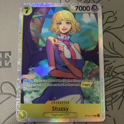 Stussy SR OP13-110 ENGLISH ONE PIECE Card Carrying on His Will - NM - Image 1