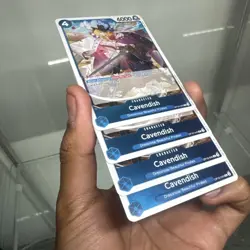 One Piece TCG Cavendish (045) OP10-045 Royal Blood Foil Playset - Image 2