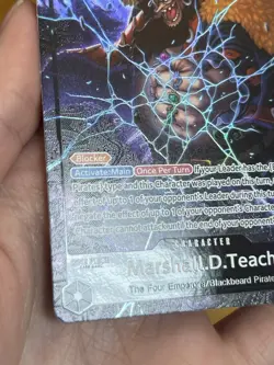 OP09-093 Marshall D Teach Alt Art SR One Piece TCG English - Image 2