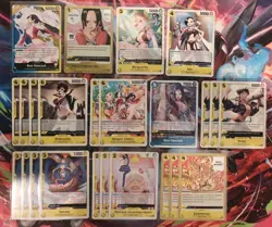 Boa Hancock Blue/ Yellow Partial Deck - One Piece CCG - OP14 - English - Image 1