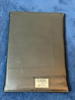 Walt Disney Company “Imagineering” Black Leather Organizing Planner Notebook Vtg - Image 4