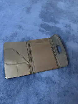 Walt Disney Company “Imagineering” Black Leather Organizing Planner Notebook Vtg - Image 5