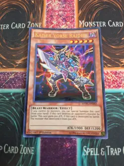 Yugioh Kaiser Vorse Raider MVP1-EN002 Ultra Rare 1st Edition Near Mint - Image 1