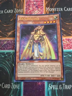Yugioh Ra's Disciple DRL3-EN052 Ultra Rare 1st Edition Near Mint - Image 1
