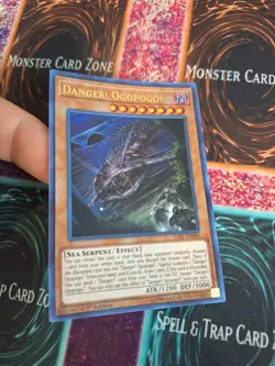 Yugioh Danger! Ogopogo! SAST-EN000 Ultra Rare 1st Edition Near Mint - Image 2