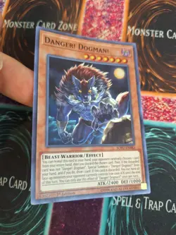 Yugioh Danger! Dogman! SOFU-EN083 Super Rare 1st Edition Near Mint - Image 2