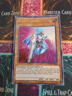 Yugioh Righty Driver DUPO-EN032 Ultra Rare 1st Edition Near Mint - Image 1